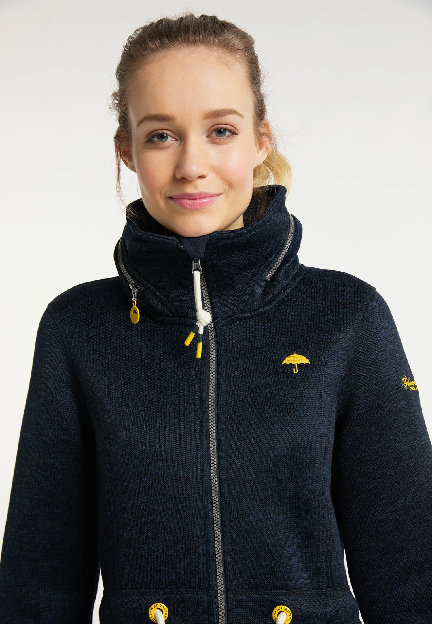 Schmuddelwedda Patten - Manteau D'Hiver - Marine Melange 6 Schmuddelwedda Patten - Manteau D'Hiver - Marine Melange – Image 4