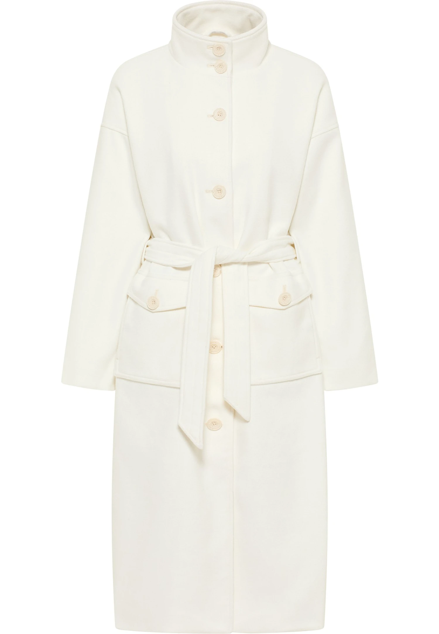 Dreimaster Manteau Classique - Wollweiss 7 Dreimaster Manteau Classique - Wollweiss – Image 5