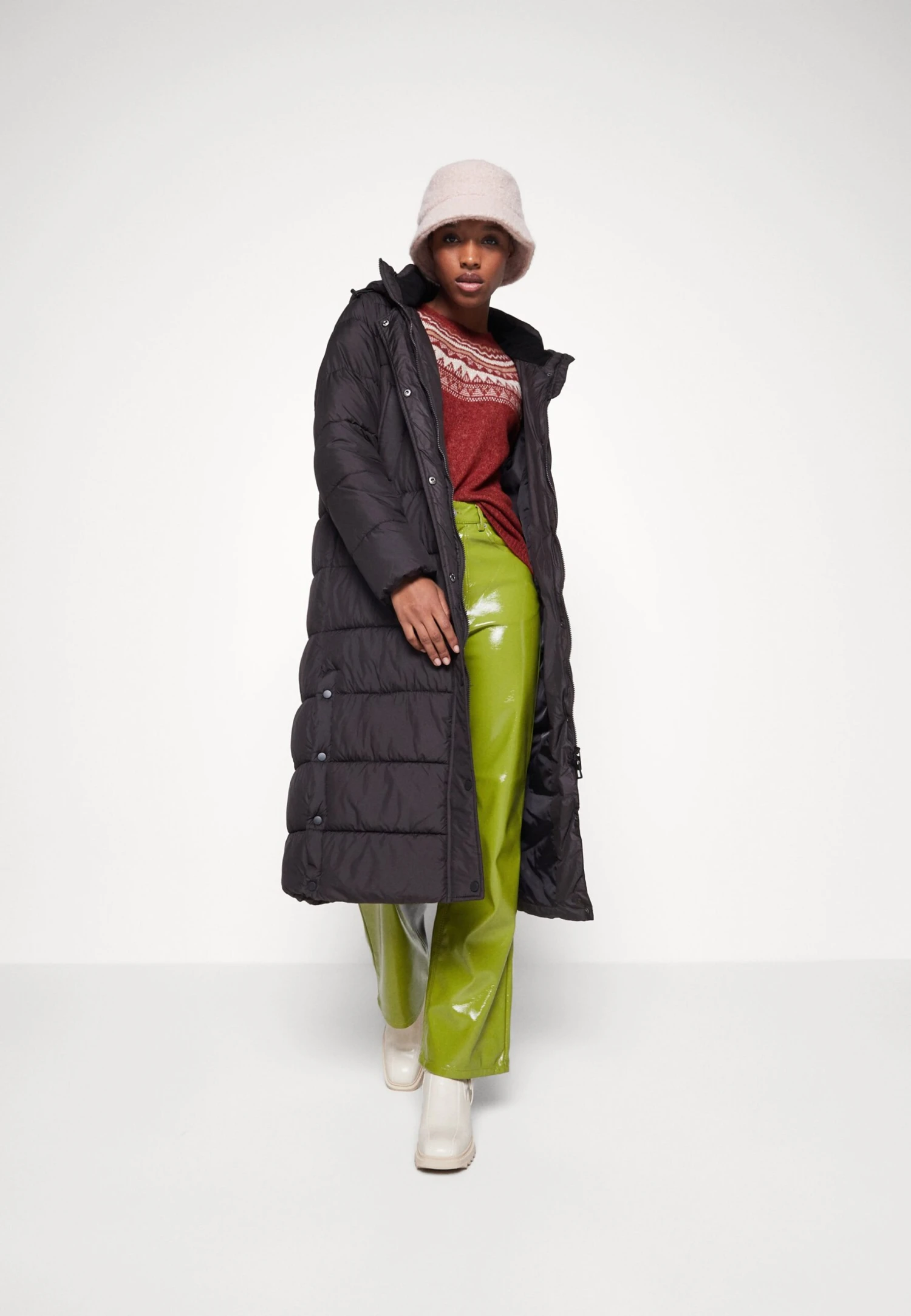 ONLY Onlcammie X- Long Quilted - Manteau D'Hiver - Black 4 ONLY Onlcammie X- Long Quilted - Manteau D'Hiver - Black – Image 2