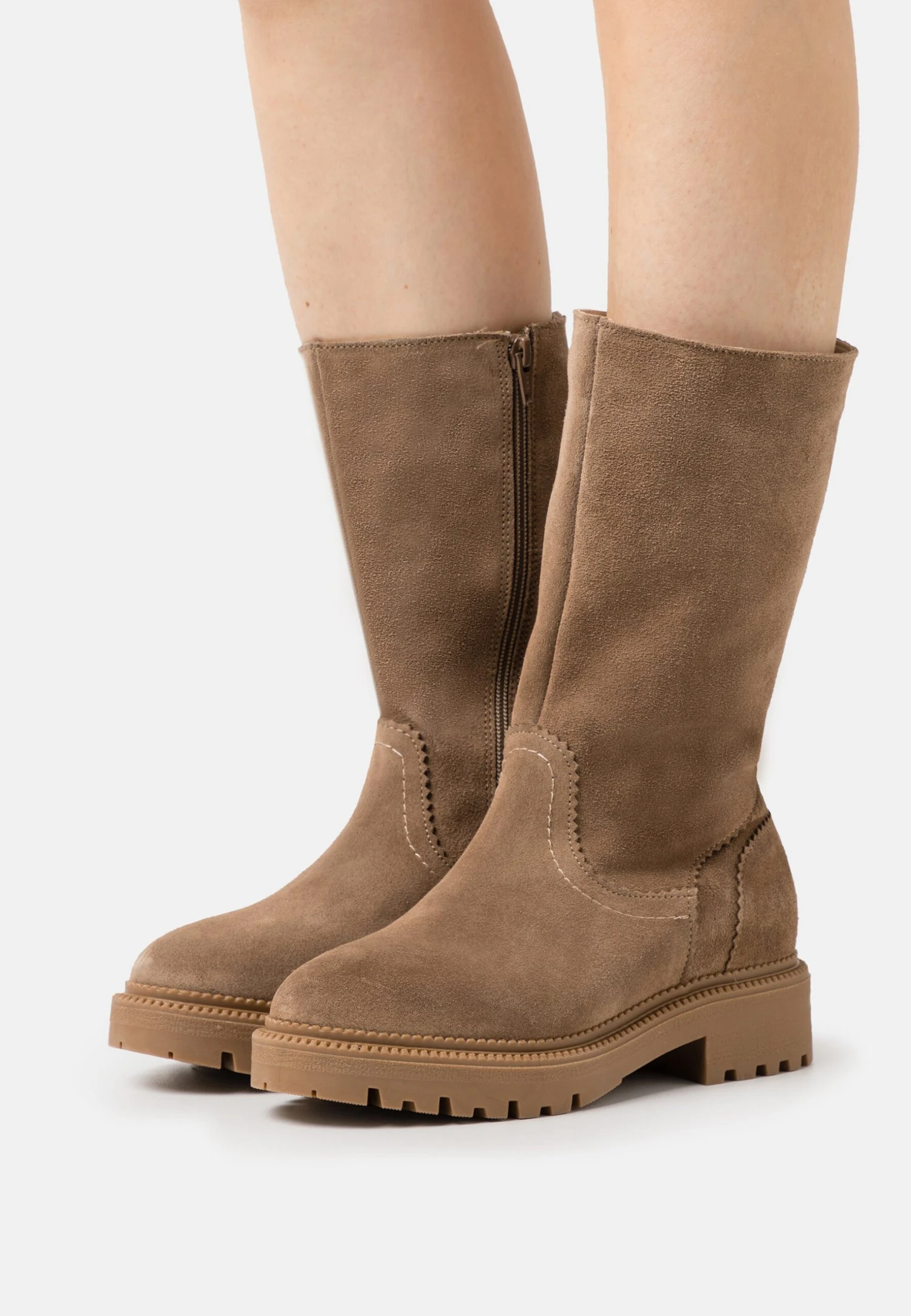 Pier One Leather Winter Boot - Bottes - Taupe 3 Pier One Leather Winter Boot - Bottes - Taupe