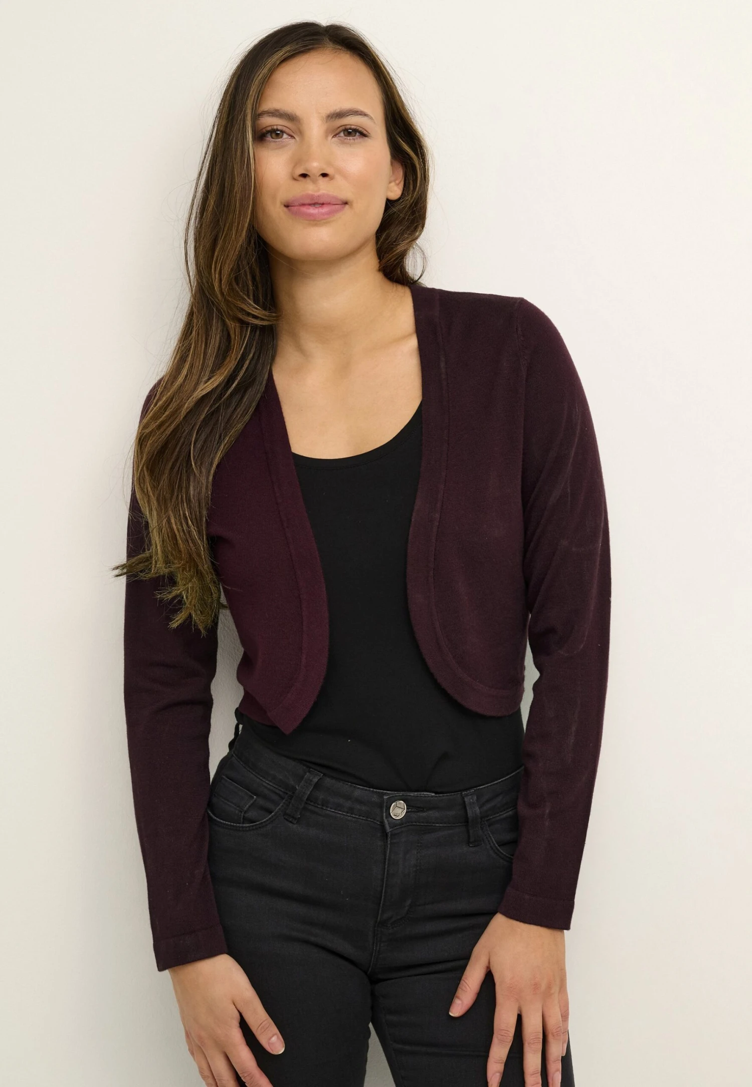 Kaffe Astrid Bolero - Gilet - Winetasting 3 Kaffe Astrid Bolero - Gilet - Winetasting