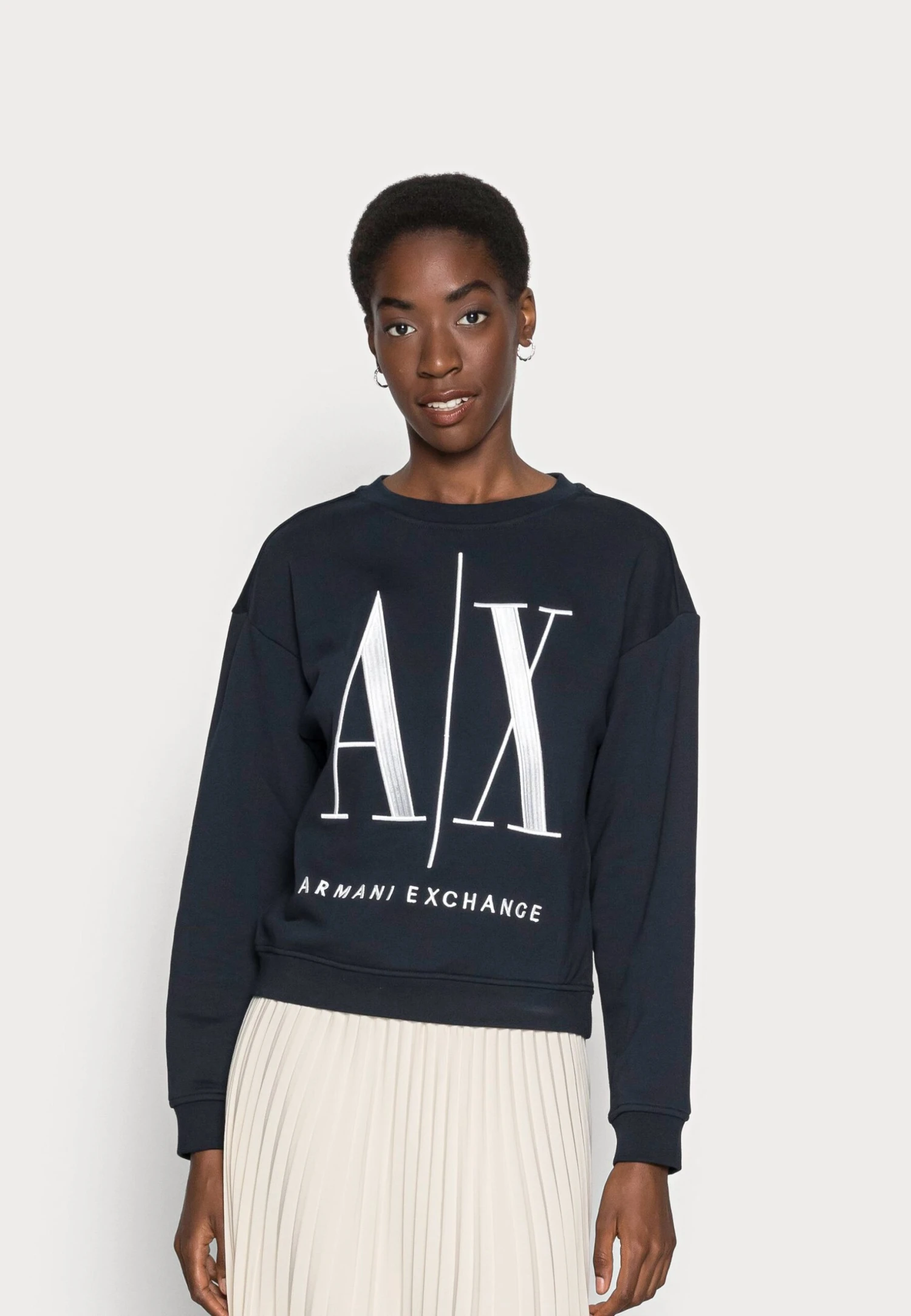 Armani Exchange Felpa - Sweatshirt - Navy 3 Armani Exchange Felpa - Sweatshirt - Navy