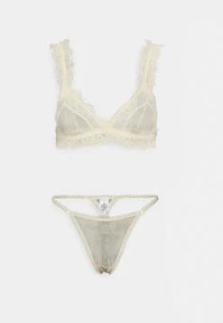 ONLY Onldanielle Bra Thong Set - Soutien-Gorge Triangle - Macadamia -Next Soldes 8ccc296045324cb595b51f8311c9c895