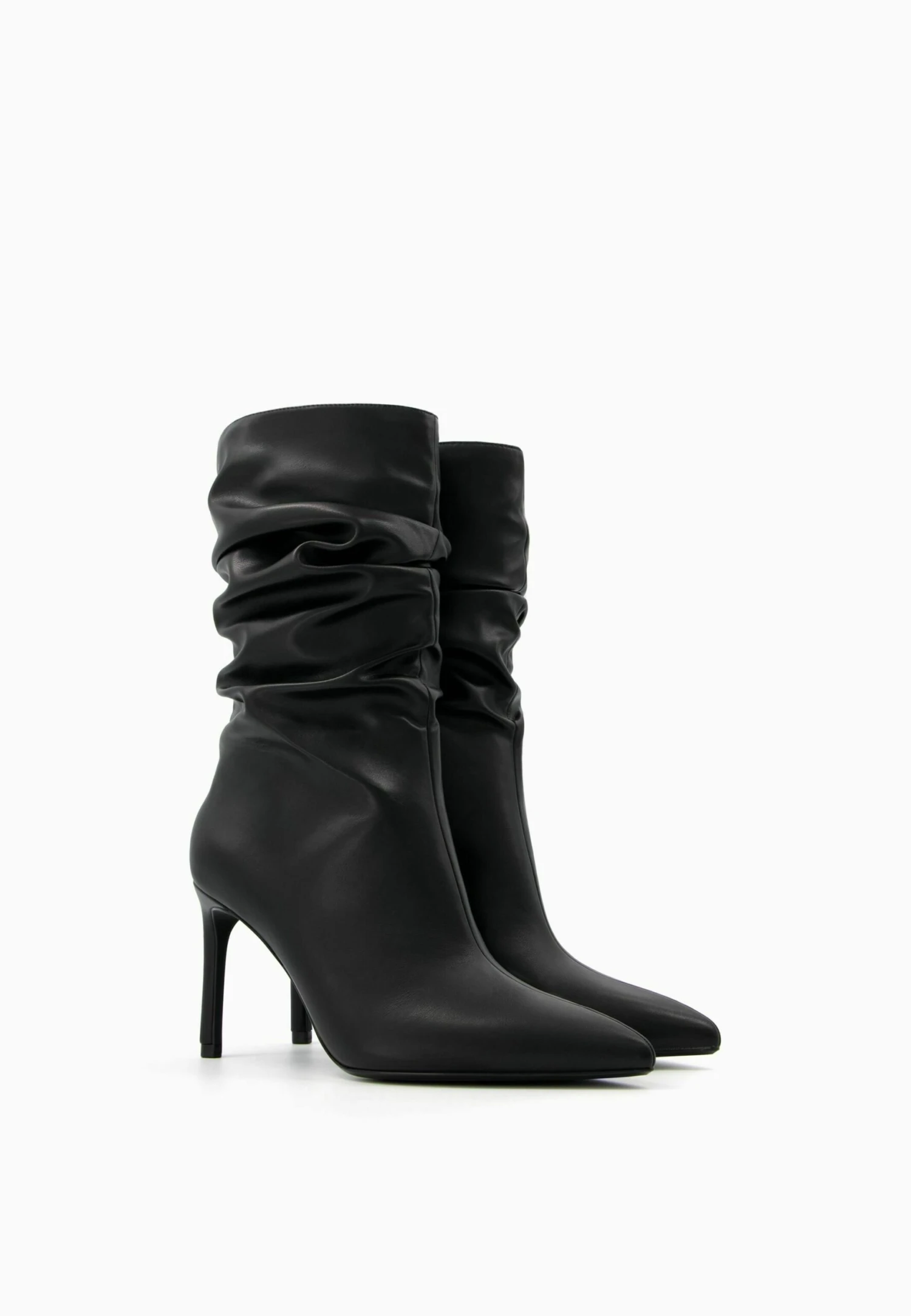 BERSHKA Slouchy - Bottines - Black 5 BERSHKA Slouchy - Bottines - Black – Image 3