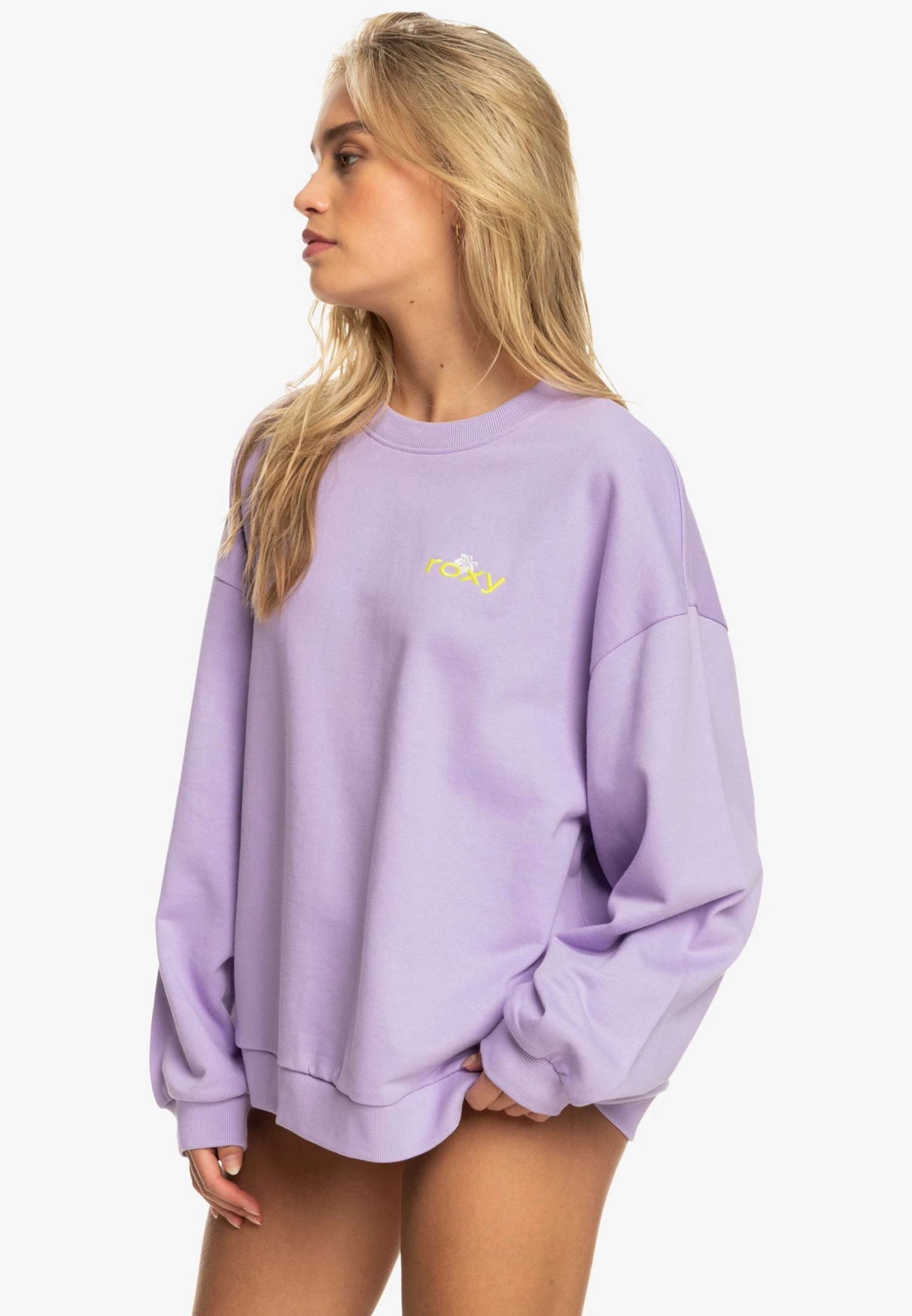 Roxy Surf Kind Kate - Sweatshirt - Purple Rose 6 Roxy Surf Kind Kate - Sweatshirt - Purple Rose – Image 4
