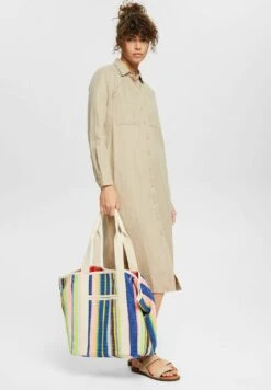 ESPRIT Robe Chemise - Beige 14 ESPRIT Robe Chemise - Beige -Next Soldes 8d0fc0bee8984649921cda87b2453227