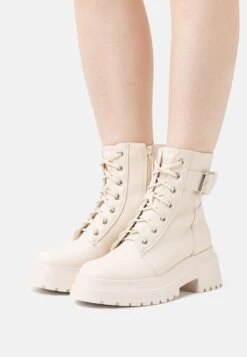 Even&Odd Bottines À Lacets - White