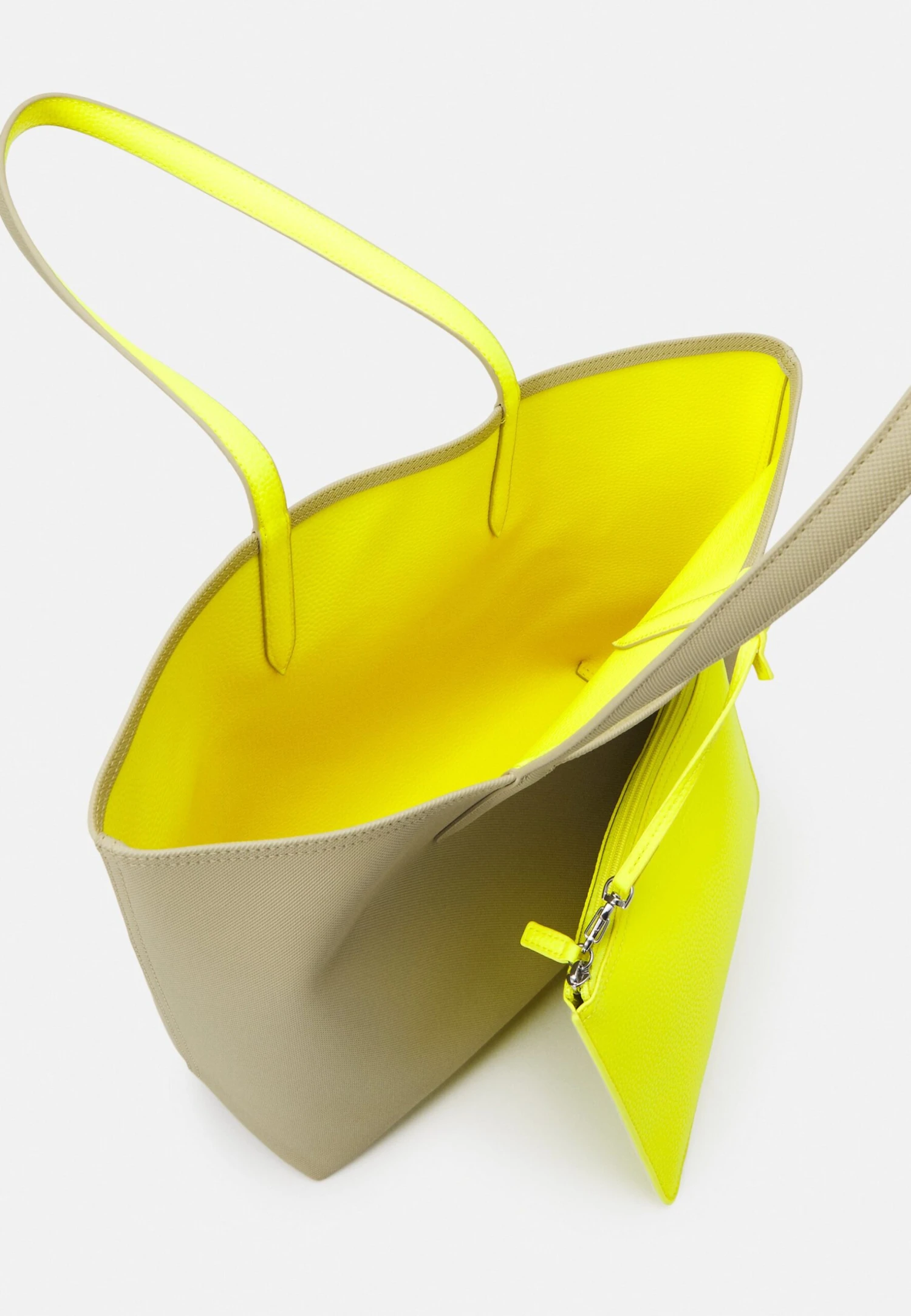 Lacoste Sac À Main - Brindille Jaune Elec 5 Lacoste Sac À Main - Brindille Jaune Elec – Image 3