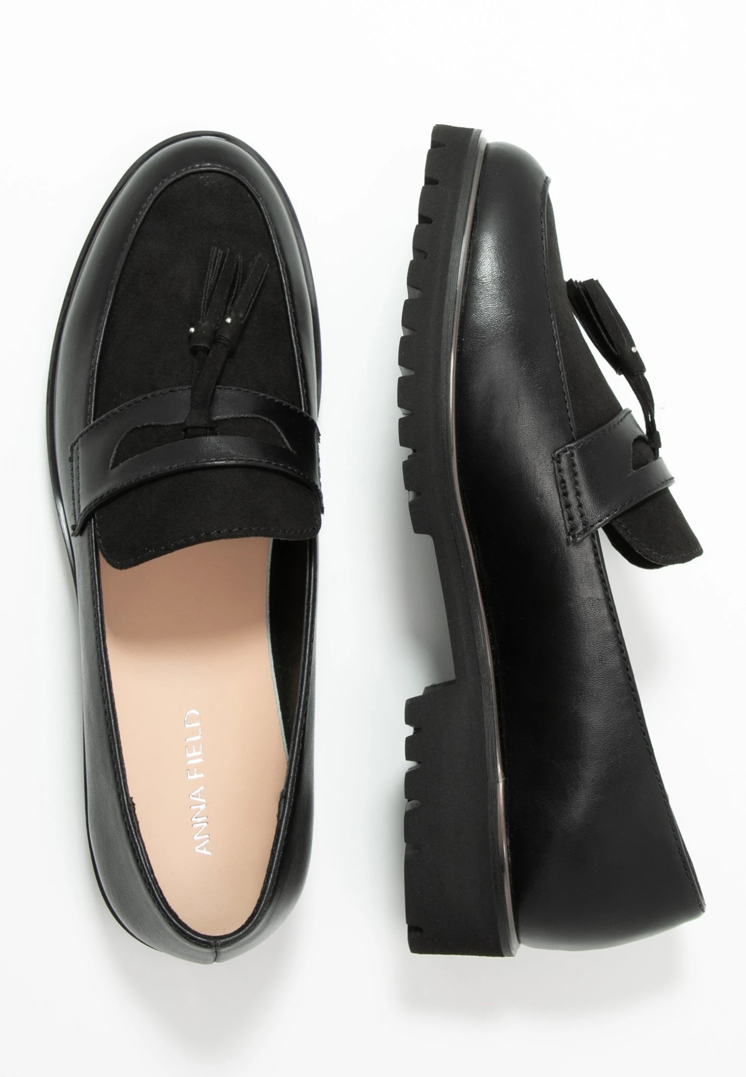 Anna Field Mocassins - Black 7 Anna Field Mocassins - Black – Image 5