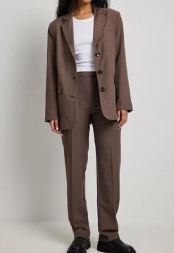 NA-KD Mit Drei Knöpfen - Manteau Court - Brown 7 NA-KD Mit Drei Knöpfen - Manteau Court - Brown -Next Soldes 9026d3cac25b4fb8a6a0901f13150ccf