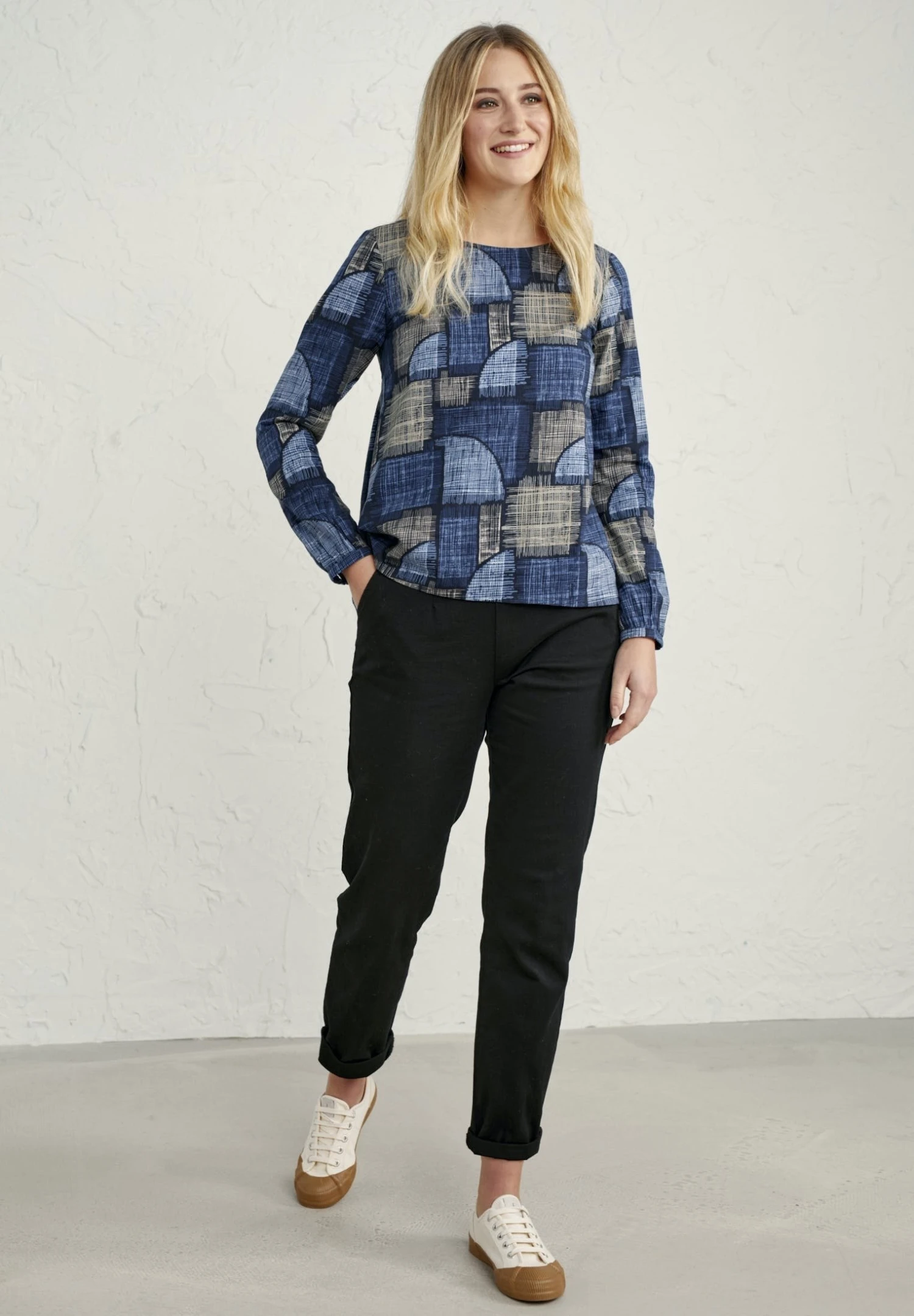 Blouse - Blue 3 Blouse - Blue