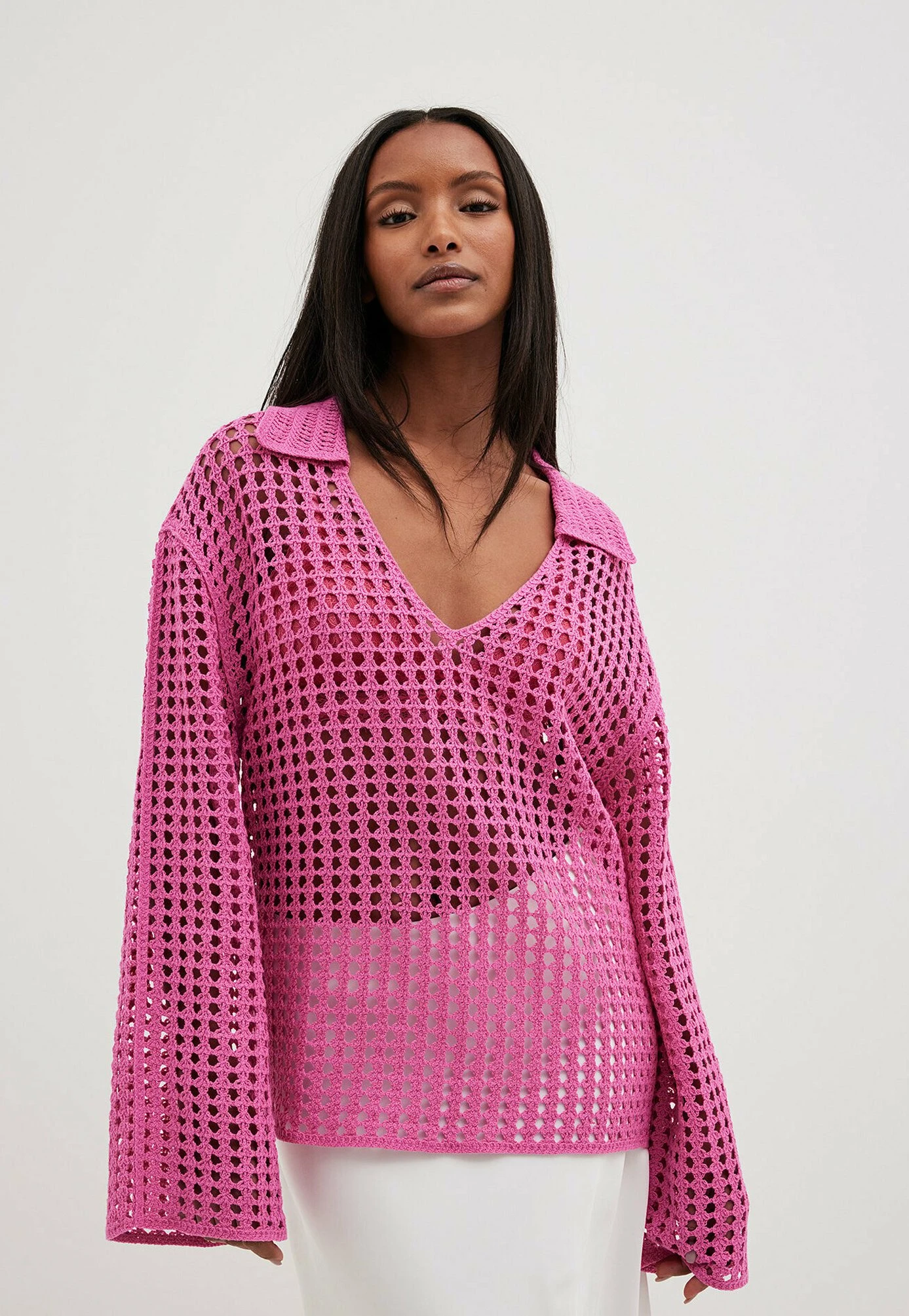 NA-KD Pullover - Pink 3 NA-KD Pullover - Pink