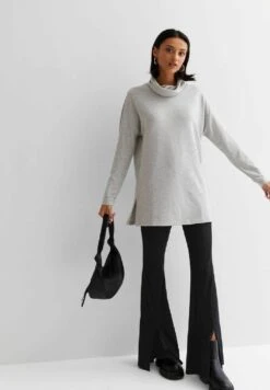 New Look Cowl Neck - Pullover - Pale Grey