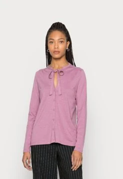 ESPRIT Bow Tie - T-Shirt À Manches Longues - Mauve