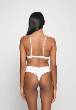 Calvin Klein Swimwear Fixed Triangle-Rp - Soutien-Gorge Triangle - Classic White -Next Soldes 92da7874999b4d17a238182bbe3b5067