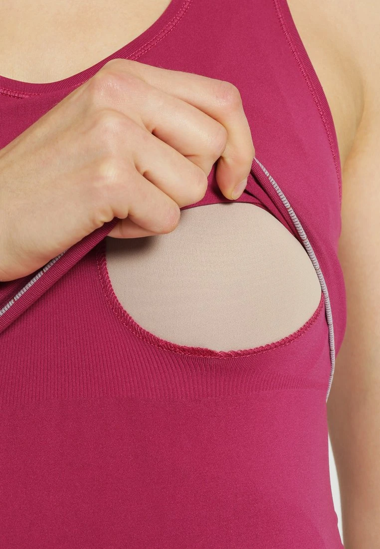 Cache Coeur Illusion - Caraco - Cassis 6 Cache Coeur Illusion - Caraco - Cassis – Image 4