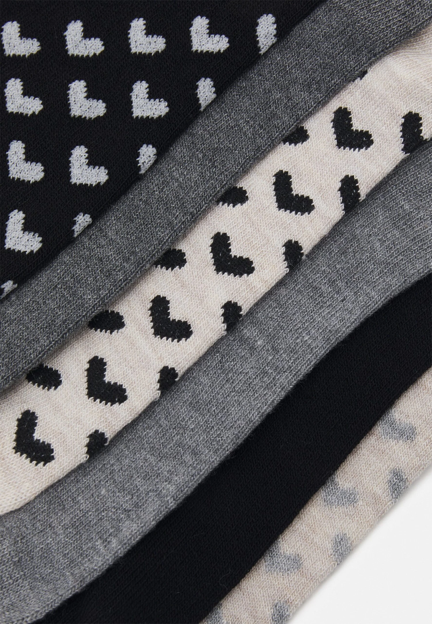 Anna Field 8 Pack - Chaussettes - Black/Grey 4 Anna Field 8 Pack - Chaussettes - Black/Grey – Image 2