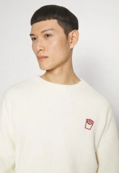 French Fries Merino Jumper Unisex - Pullover - Off-White -Next Soldes 93739ab1eb2b428f9d6c396066c4c672