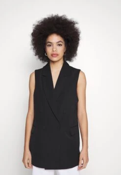 Yasloui Waistcoat - Veste Sans Manches - Black