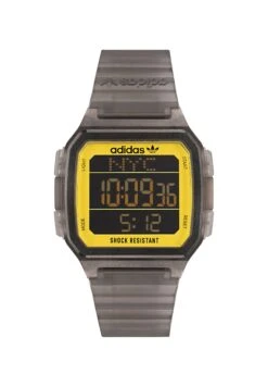 Adidas Originals Digital One Gmt - Montre À Affichage Digital - Grey