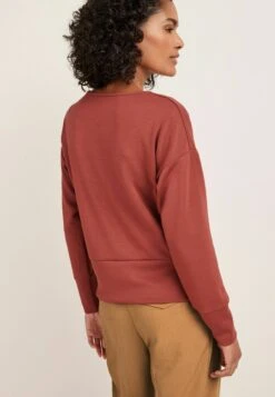 Next Long Sleeve Slinky Notch Neck Standard - Sweatshirt - Rust Brown 9 Next Long Sleeve Slinky Notch Neck Standard - Sweatshirt - Rust Brown -Next Soldes 93f4a7e991a84febab87589266c7720c