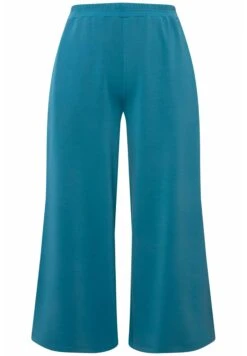 Ulla Popken Weites Bein Elastikbund Mix - Pantalon Classique - Kräftiges Petrol -Next Soldes 9444d34459c64b579138946bb4d7f5a1
