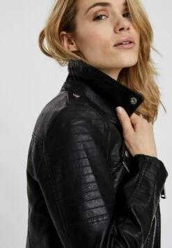 Vero Moda Perfecto - Veste En Similicuir - Black -Next Soldes 9467e59284c84bc2ad426231fce21852