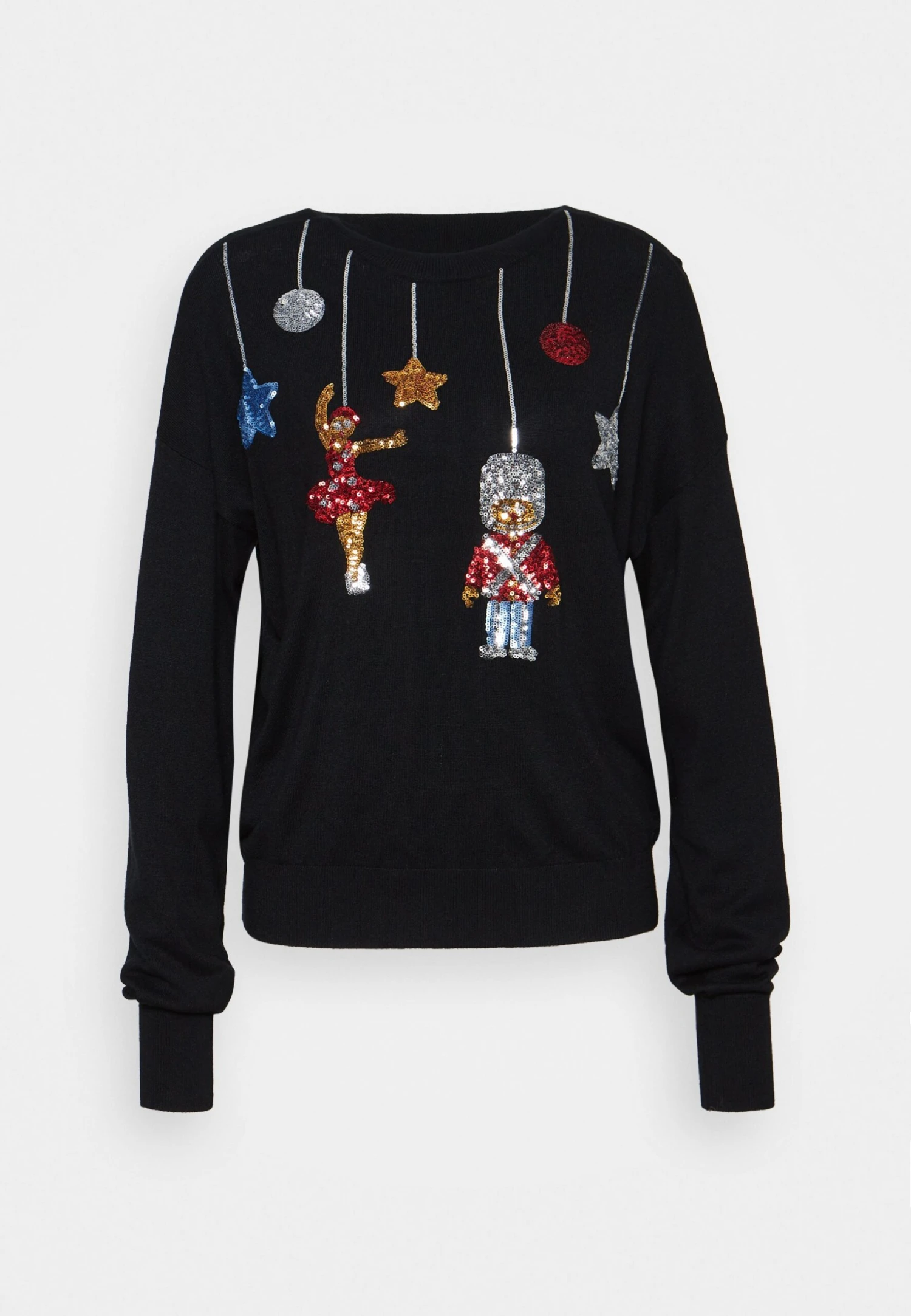 Vero Moda Vmqueenguard Highnck Xmas - Pullover - Black 7 Vero Moda Vmqueenguard Highnck Xmas - Pullover - Black – Image 5