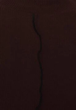 TOM TAILOR Denim Cozy Seam Details - T-Shirt À Manches Longues - Bitter Chocolate -Next Soldes 94b03a291139483988bd692a6a7d53e9