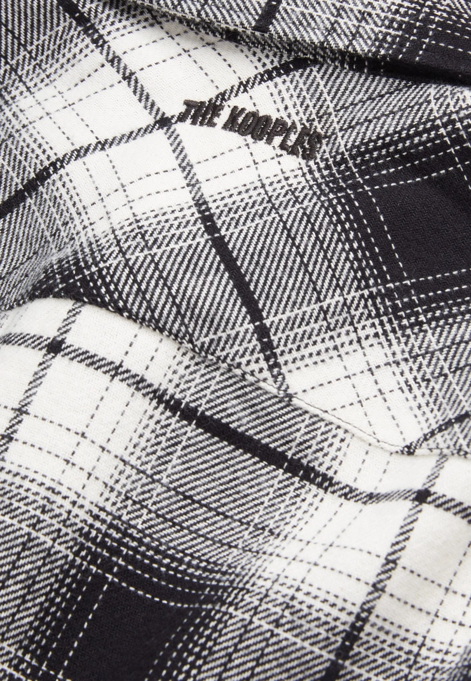 THE KOOPLES Manches Longues À Carreaux - Chemisier - Black White 4 THE KOOPLES Manches Longues À Carreaux - Chemisier - Black White – Image 2