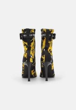 Versace Jeans Couture Bottines À Talons Hauts - Black/Gold -Next Soldes 95739214a37746208787cb87a214379c