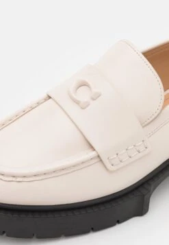 Coach Leah Loafer - Mocassins - Chalk 13 Coach Leah Loafer - Mocassins - Chalk -Next Soldes 957b19cb51384f159d86fa2c72717842