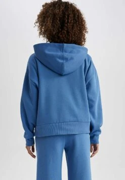 DeFacto Cover-Up - Sweat À Capuche - Blue 7 DeFacto Cover-Up - Sweat À Capuche - Blue -Next Soldes 959cf2bcb7664d39898c7561bb8865e9