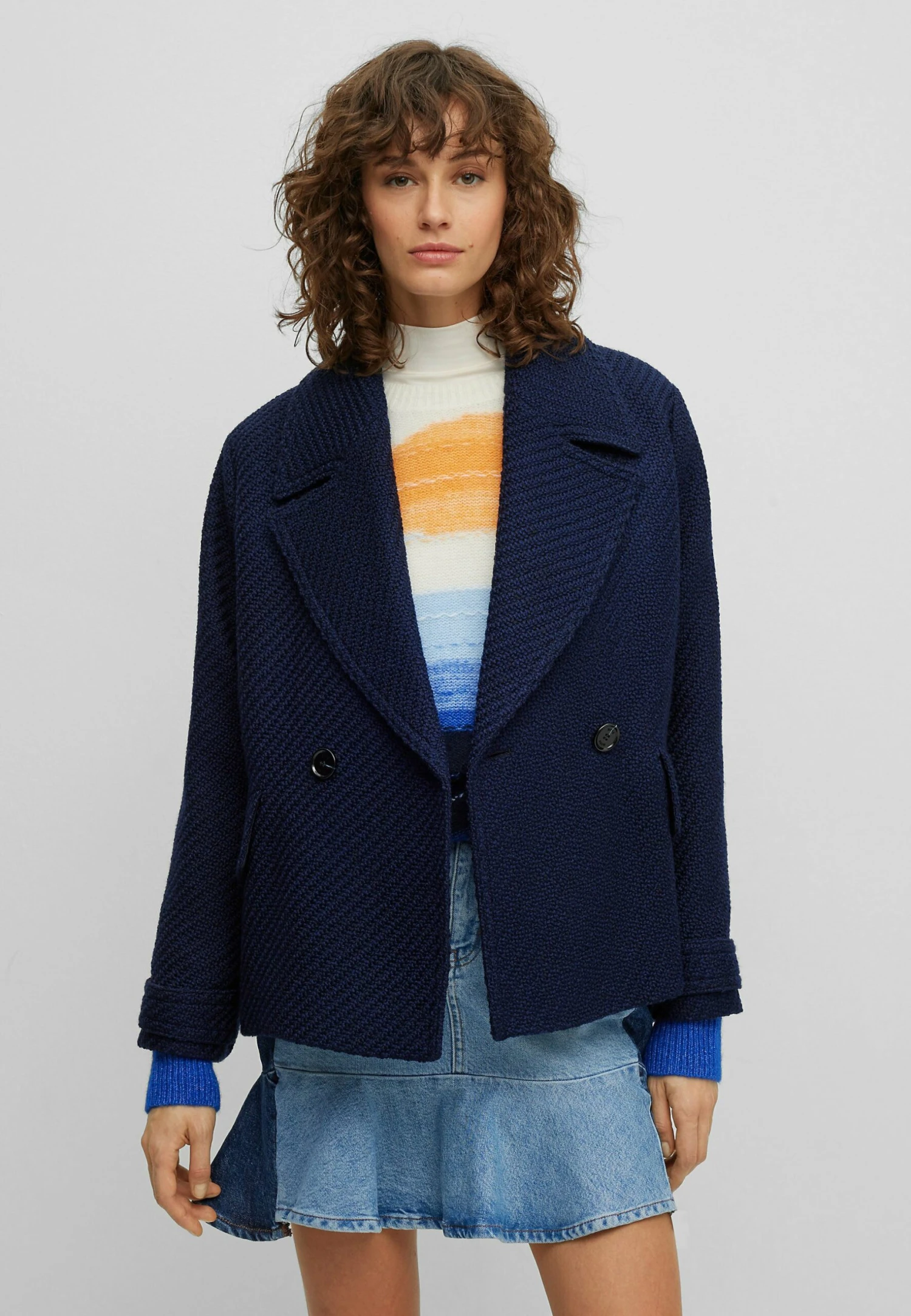 Boss C Caban - Gilet - Dark Blue Four 8 Boss C Caban - Gilet - Dark Blue Four – Image 6