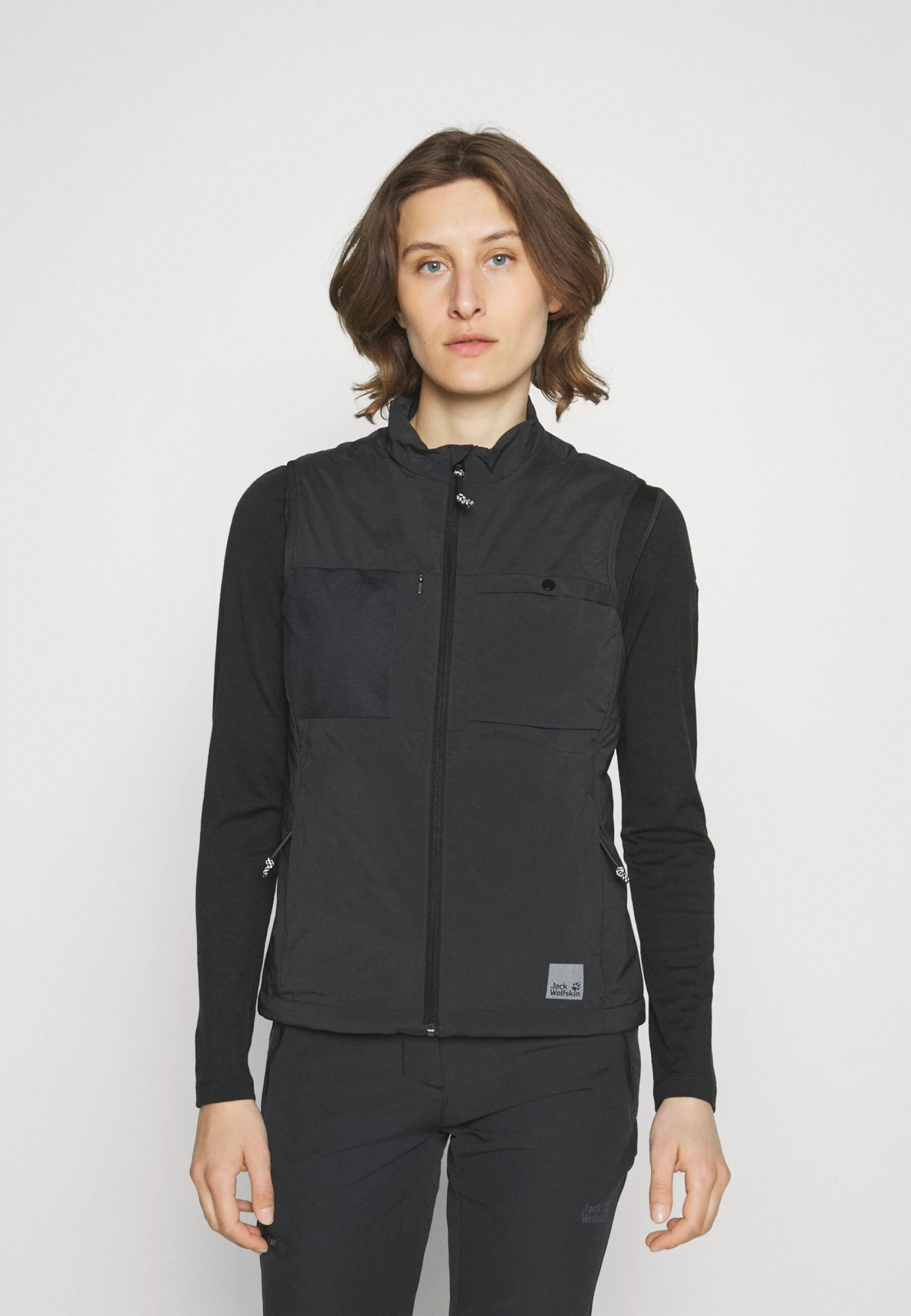 Jack Wolfskin Bike Commute Vest - Veste Sans Manches - Phantom 3 Jack Wolfskin Bike Commute Vest - Veste Sans Manches - Phantom