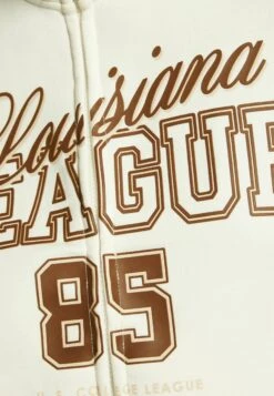 BERSHKA Print - Sweat Zippé - Beige -Next Soldes 96516014385c4bc8be29590412566023