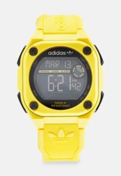 Adidas Originals City Tech Two Unisex - Montre À Affichage Digital - Yellow