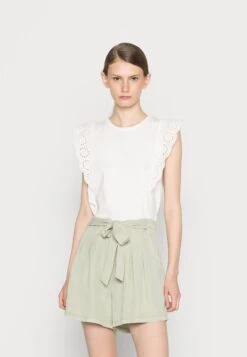 Vero Moda Vmhollyn Ss Noos - T-Shirt Imprimé - Snow White