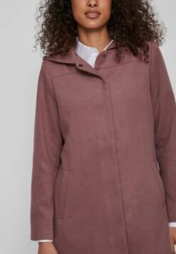 Vila Manteau Court - Rose Taupe -Next Soldes 9710214072c6445e946e40541d342022