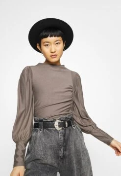 Gestuz Rifa Puff - T-Shirt À Manches Longues - Earth -Next Soldes 97a07a138b9b410ca31934494ce83f69