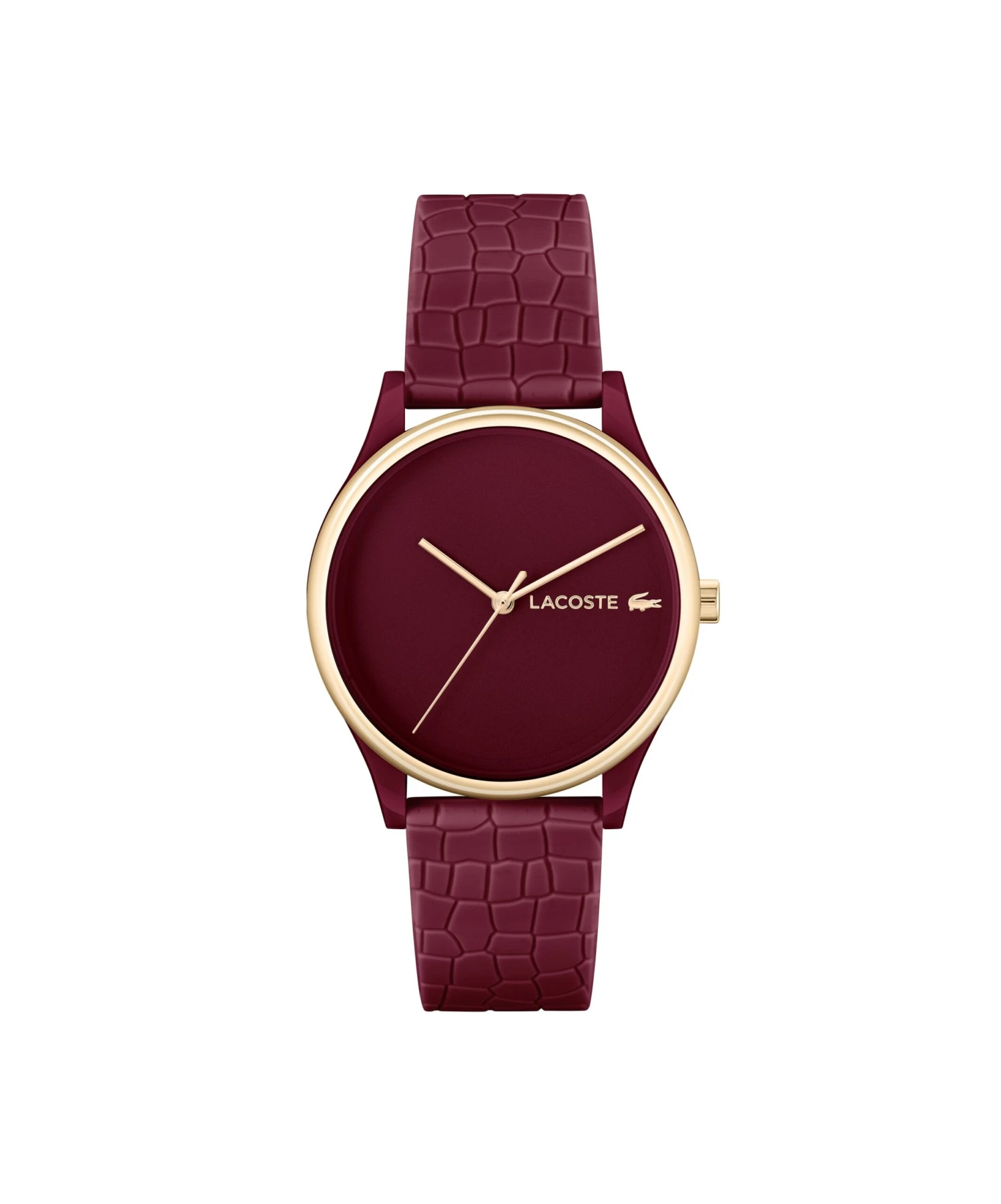 Lacoste 3Htr90 Case Cg Ip Bezel Sil - Montre - Bordeaux 3 Lacoste 3Htr90 Case Cg Ip Bezel Sil - Montre - Bordeaux
