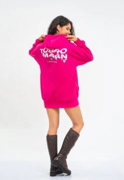 Oversize - Sweat À Capuche - Fusia -Next Soldes 97f3ce9aab47427f9896cbad804a2ba8