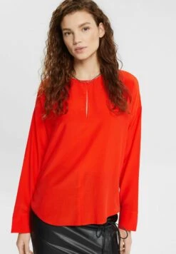 ESPRIT Twist - T-Shirt À Manches Longues - Red