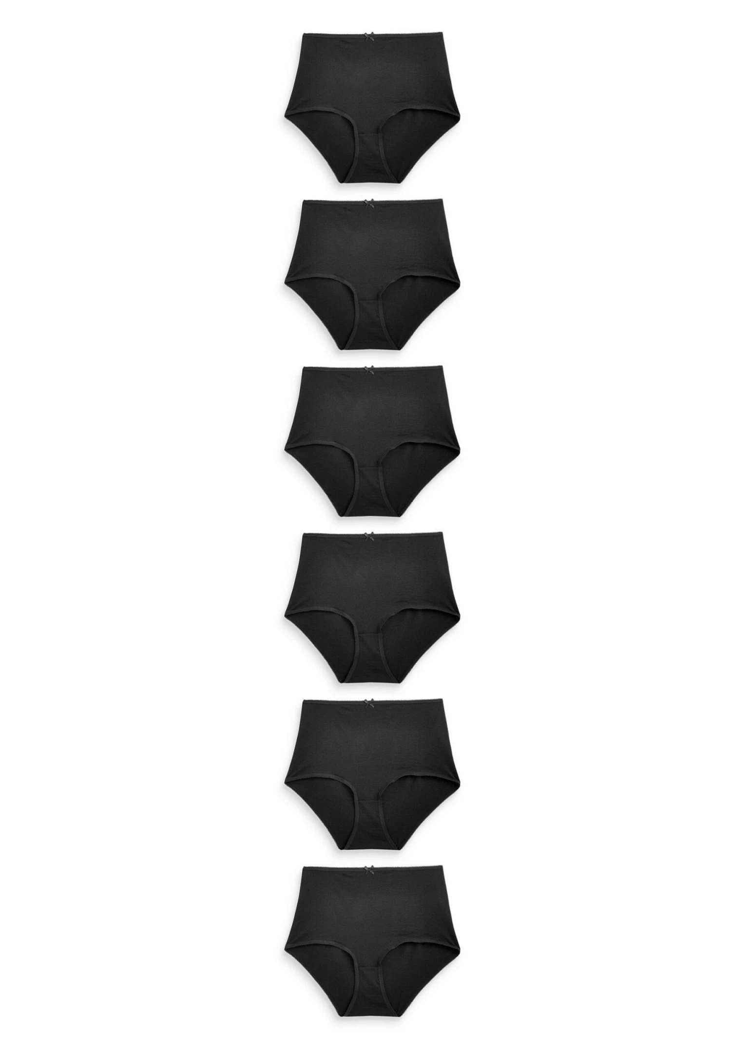 Next Blend Knickers 6 Pack Midi - Shorty - Black 3 Next Blend Knickers 6 Pack Midi - Shorty - Black