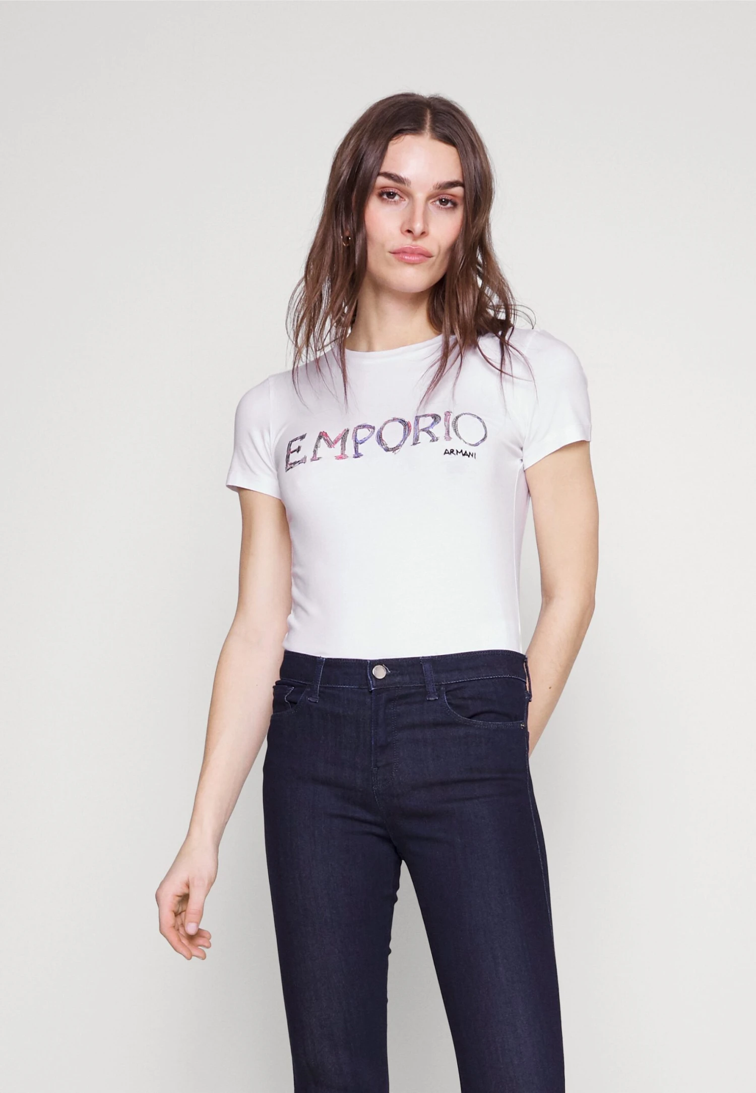 Emporio Armani T-Shirt Imprimé - White 3 Emporio Armani T-Shirt Imprimé - White