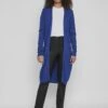 Vila Viril L/S - Noo - Gilet - Mazarine Blue Melange