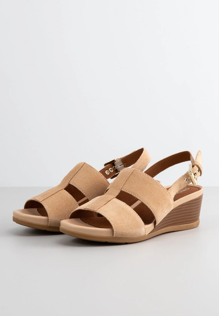 Geox Marykarmen - Sandales Compensées - Desert 4 Geox Marykarmen - Sandales Compensées - Desert – Image 2