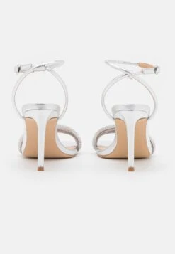 Steve Madden Entice - Sandales À Talons Hauts - Silver -Next Soldes 9aa4f48a48684e018d500d4c08d3f5cd