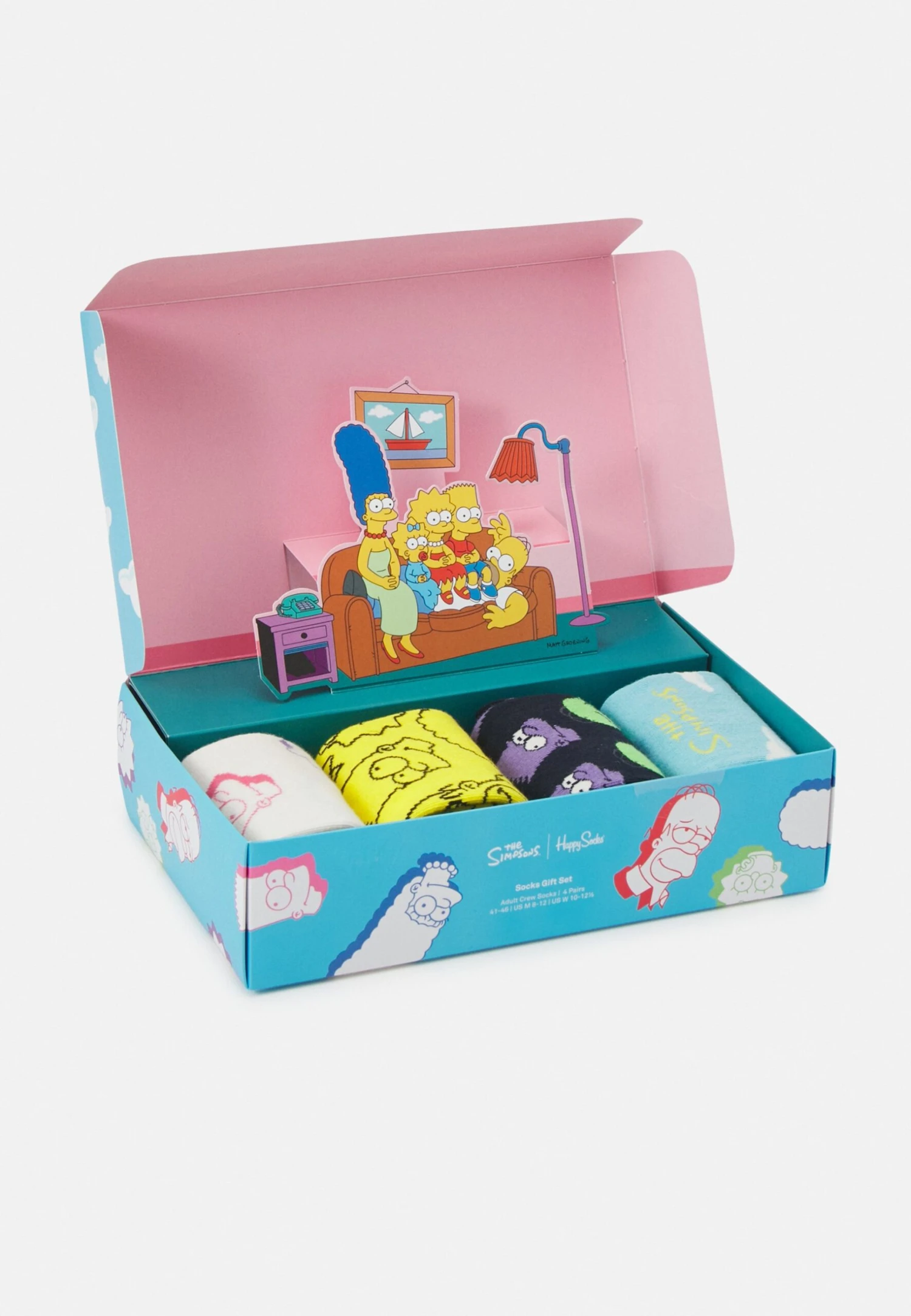 Happy Socks Clouds In The Sky Unisex 4 Pack - Chaussettes - Turquoise 5 Happy Socks Clouds In The Sky Unisex 4 Pack - Chaussettes - Turquoise – Image 3