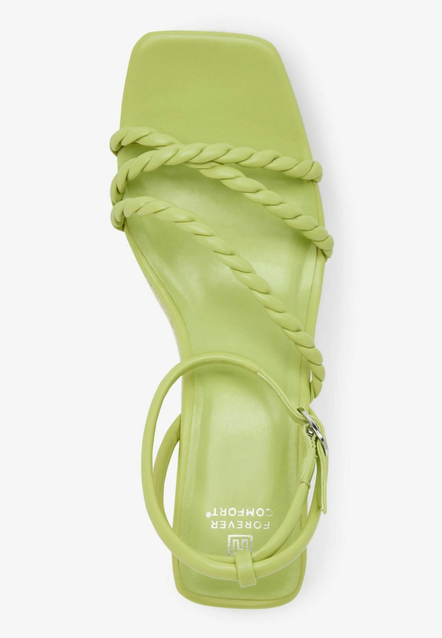 Next Forever Comfort Rope Standard - Sandales Compensées - Lime Green 5 Next Forever Comfort Rope Standard - Sandales Compensées - Lime Green – Image 3